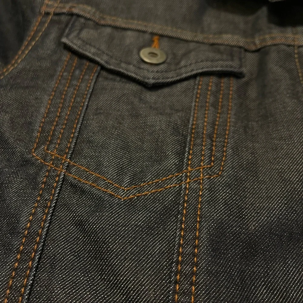MEXX Denim Jacket, Contrast Stitching - Picture 5 of 8